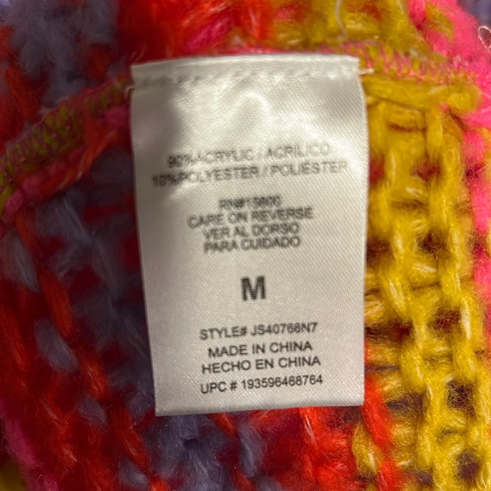 Altar’d State Knit Neon Sweater - Picture 5 of 5